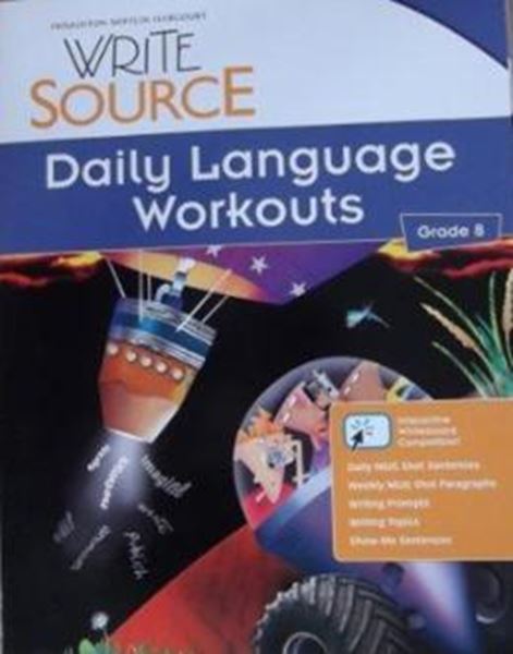 Picture of WRITE SOURCE DAILY LANGUAGE WORKOUTS GRADE 8