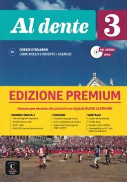 Imagem de AL DENTE 3 - LIBRO DELLO STUDENTE + ESERCIZI+CD+DVD PREMIUM