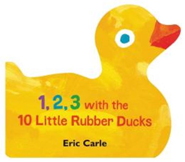 Picture of 1, 2, 3 WITH THE 10 LITTLE RUBBER DUCKS - A SPRING COUNTING BOOK