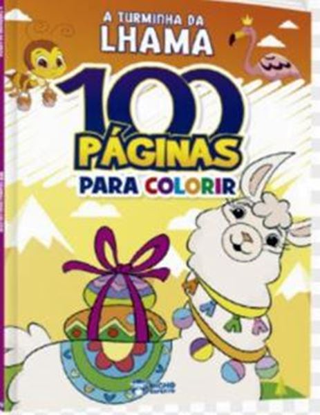 Picture of 100 PAGINAS PARA COLORIR - A TURMINHA DA LHAMA
