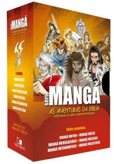 Picture of BOX SERIE MANGA - SERIE COMPLETA - AS AVENTURAS DA BIBLIA CONTADAS DE UMA FORMA INOVADORA